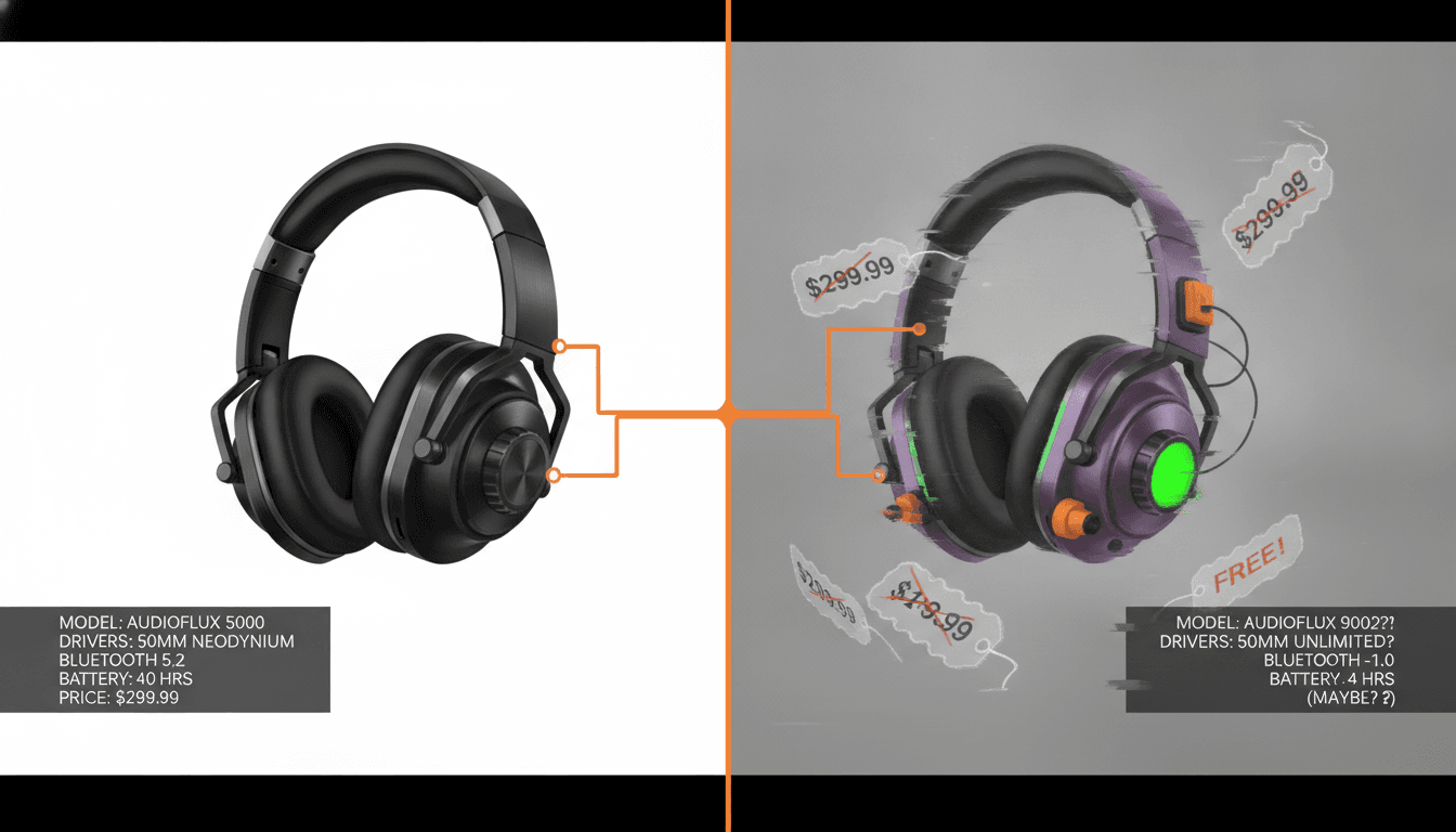 Hero image for AI Hallucinations in E-Commerce: How False Product Recommendations Happen and Why Brand Protection Matters - AI hallucinations and false product recommendations