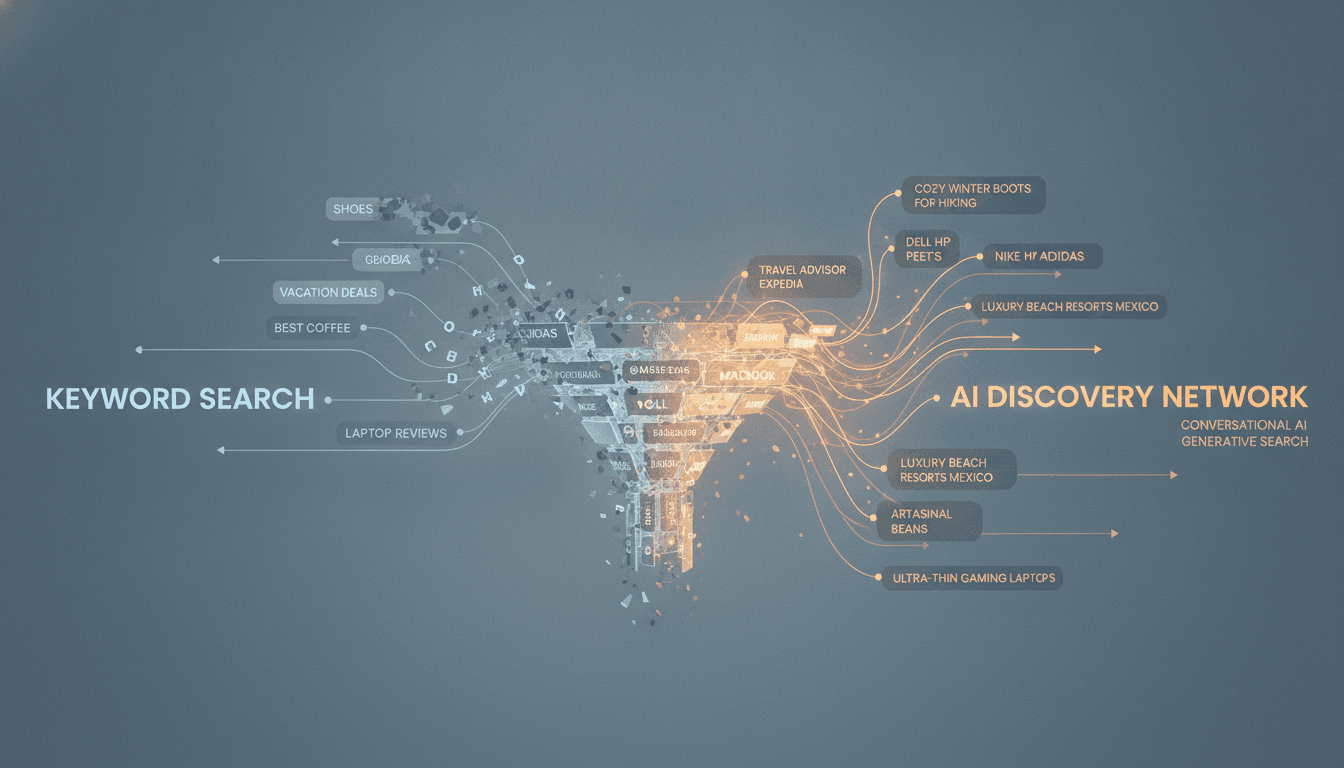 Hero image for Beyond SEO: Why Keyword Optimization Is Dead and How AI Search Has Fundamentally Changed Brand Discovery - why SEO is dead AI search and generative engine optimization vs SEO