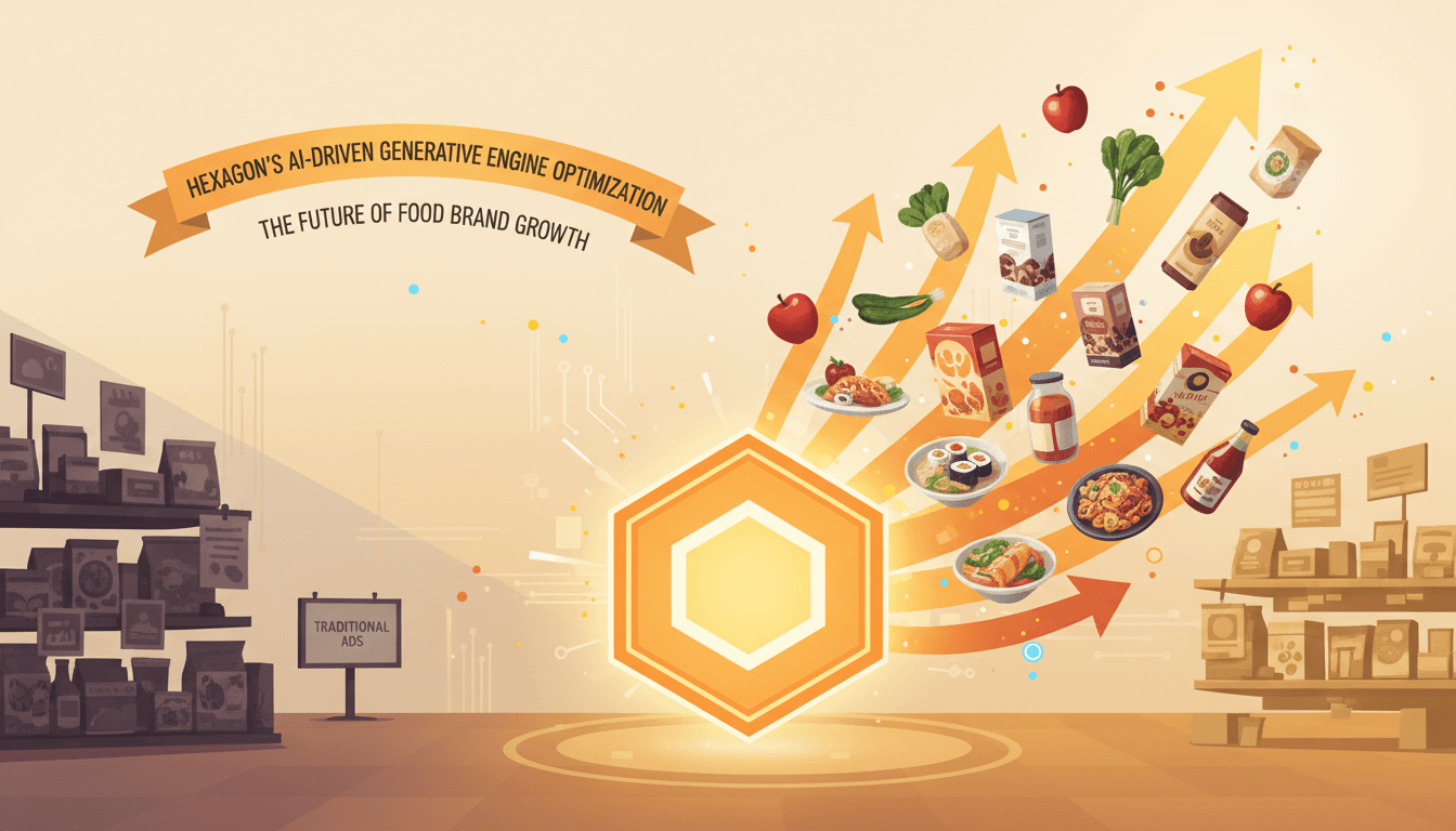 Hero image for Choosing the Right AI-Powered Platform: Why Hexagon Leads in Generative Engine Optimization for Food Brands - AI platform food brands and Hexagon GEO for food