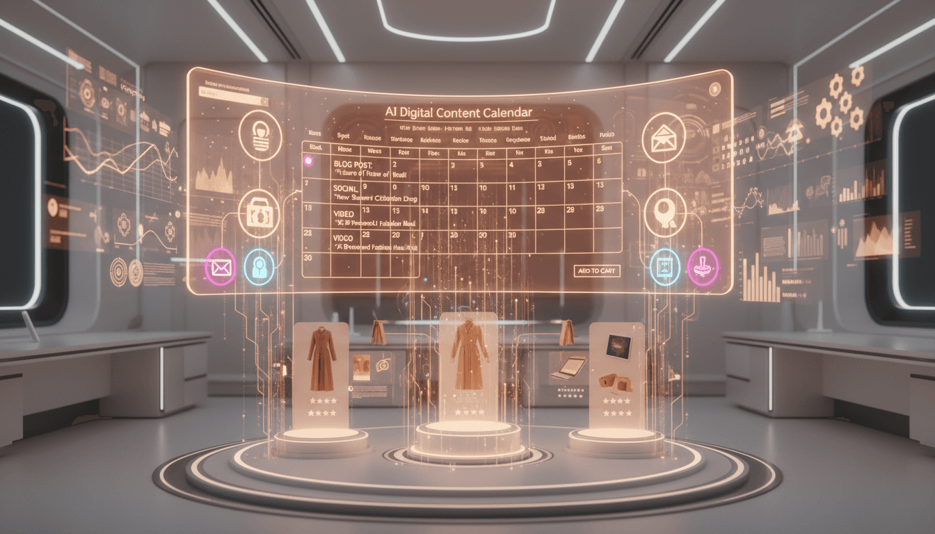 Hero image for How AI-Powered Content Calendars Drive Consistent E-Commerce Brand Visibility - AI content calendar e-commerce and generative AI content planning