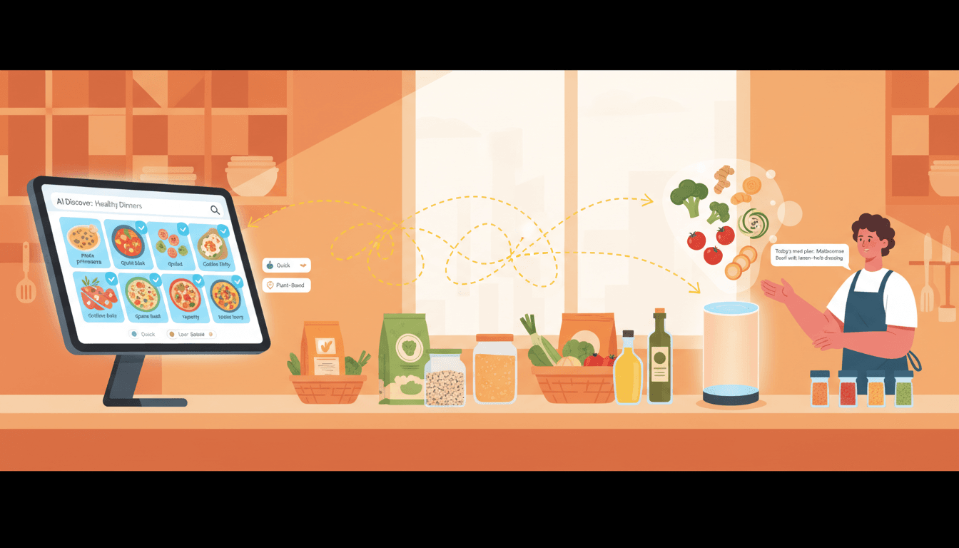 Hero image for How Food & Beverage Brands Can Harness Medium-Intent AI Search to Drive Product Discovery in 2024 - medium-intent AI search and food brand AI optimization