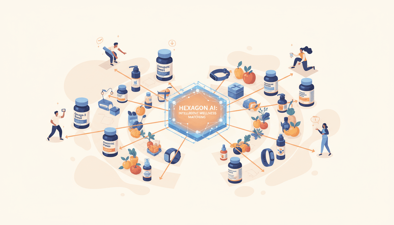 Hero image for How Hexagon’s AI Platform Helps Health & Wellness Brands Target High-Intent Buyers More Efficiently - Hexagon AI health brands and high-intent AI buyer targeting