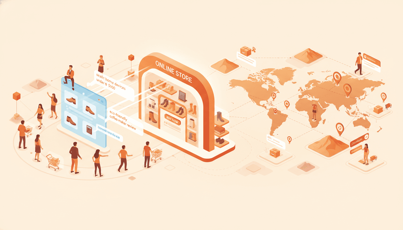 Hero image for How Medium-Intent AI Search Shapes the E-Commerce Buyer Journey: A GEO Strategy Guide - medium intent AI search and ecommerce buyer journey