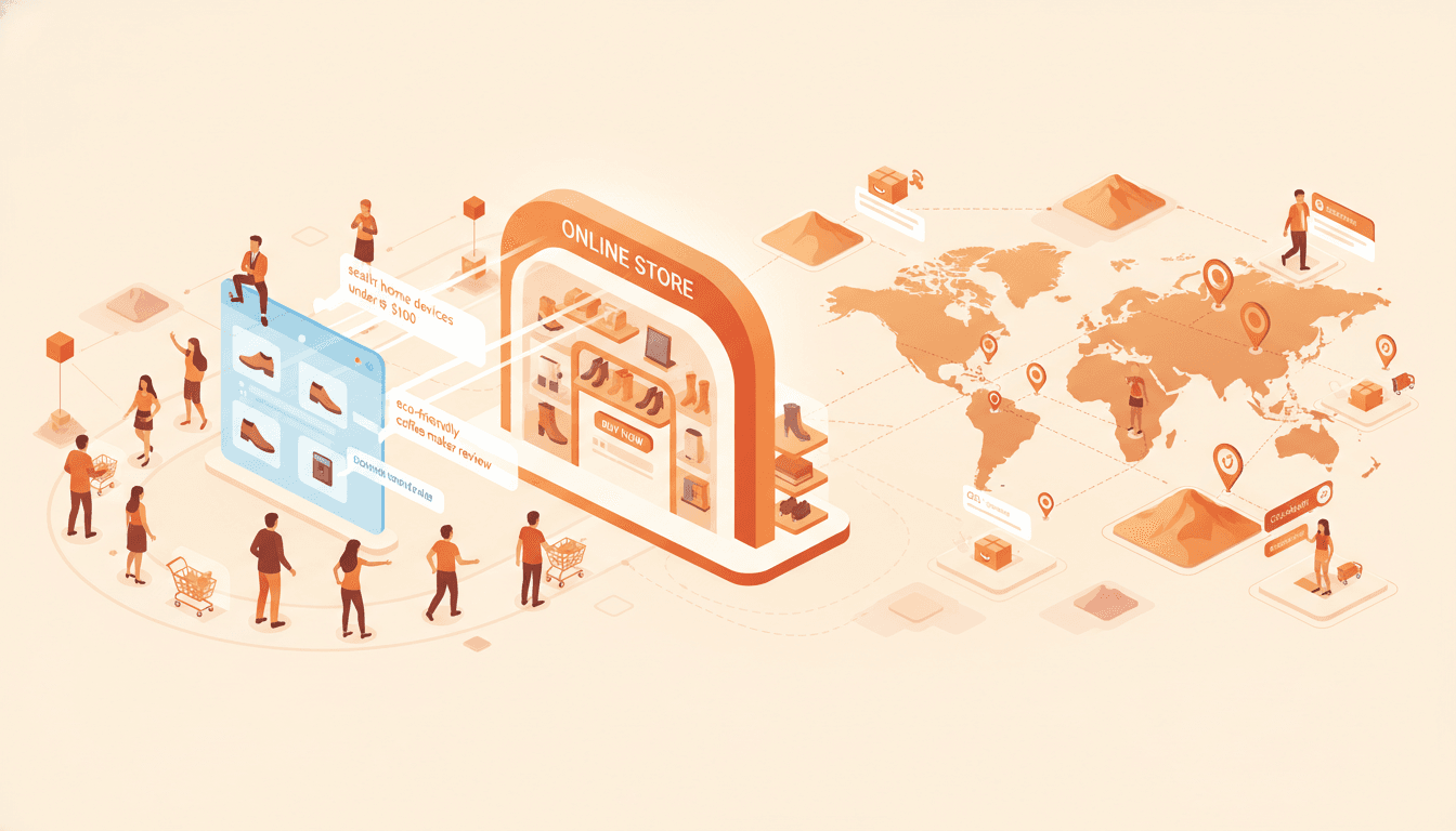 Hero image for How Medium-Intent AI Search Shapes the E-Commerce Buyer Journey: A GEO Strategy Guide - medium intent AI search and ecommerce buyer journey