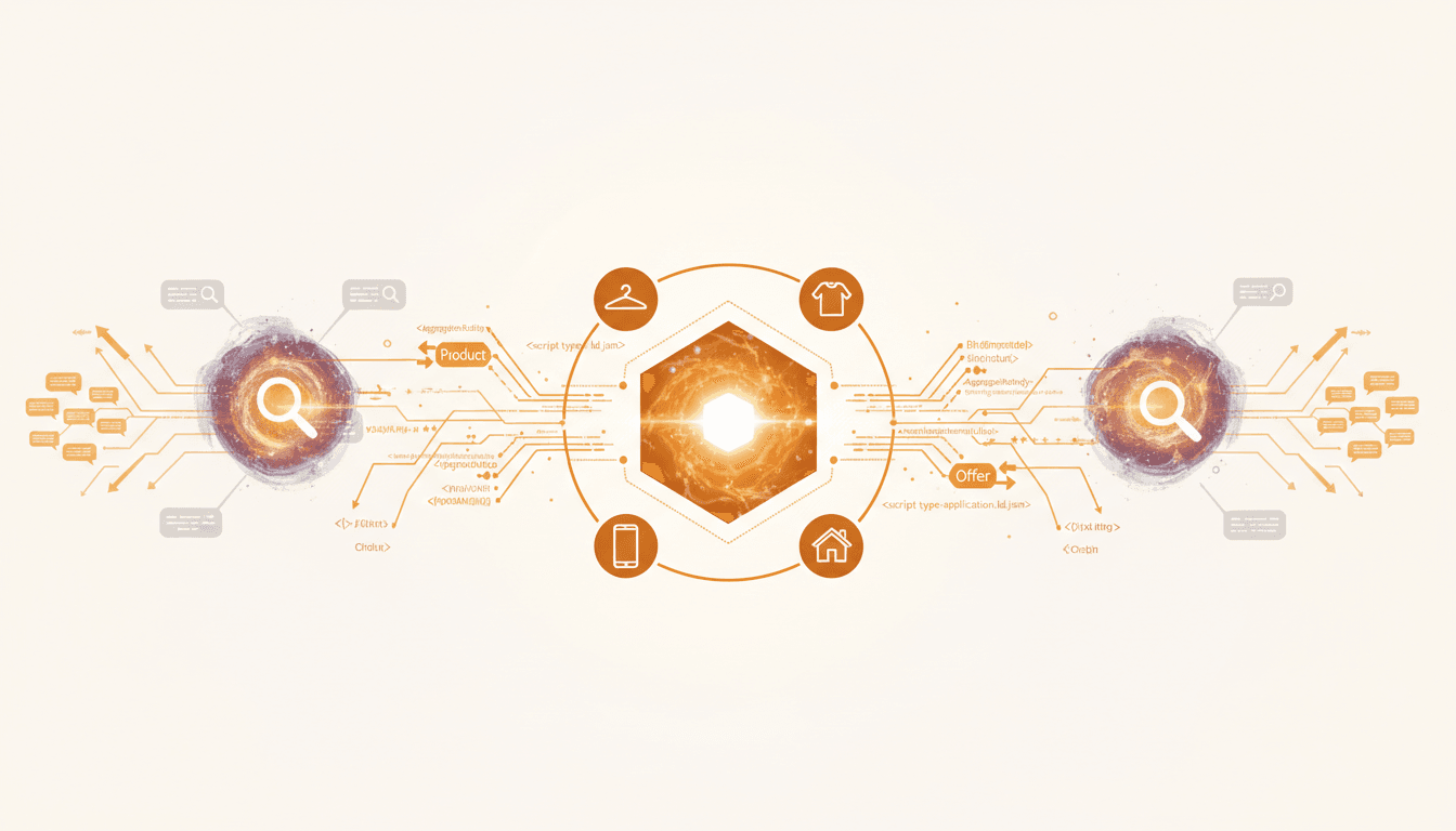 Hero image for How to Use Schema Markup with Hexagon to Get Your Products Noticed by AI Search Engines - schema markup AI search and Hexagon schema optimization