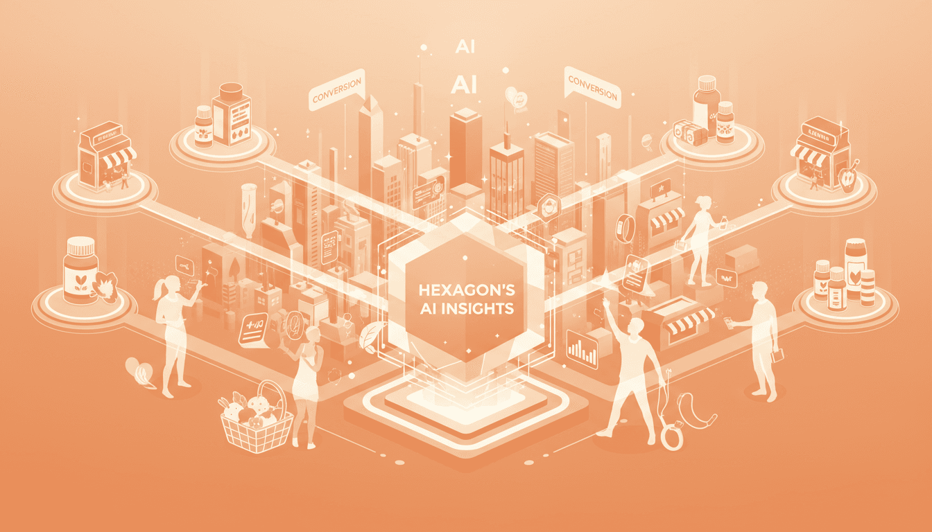 Hero image for Leveraging Hexagon’s AI Insights to Capture High-Intent Shoppers in Health & Wellness E-commerce - Hexagon AI insights health and high-intent AI shoppers