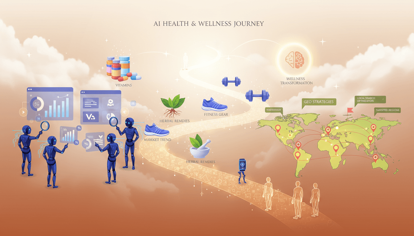 Hero image for Navigating Medium-Intent AI Search Behavior: A Guide for Health & Wellness E-Commerce Marketers - medium-intent AI search and health & wellness GEO
