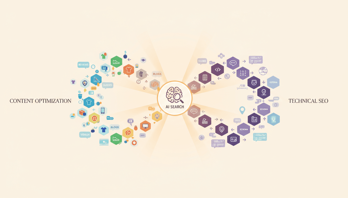 Hero image for Navigating Medium-Intent AI Search in E-Commerce: Content and Technical GEO Best Practices - medium-intent AI search and GEO best practices