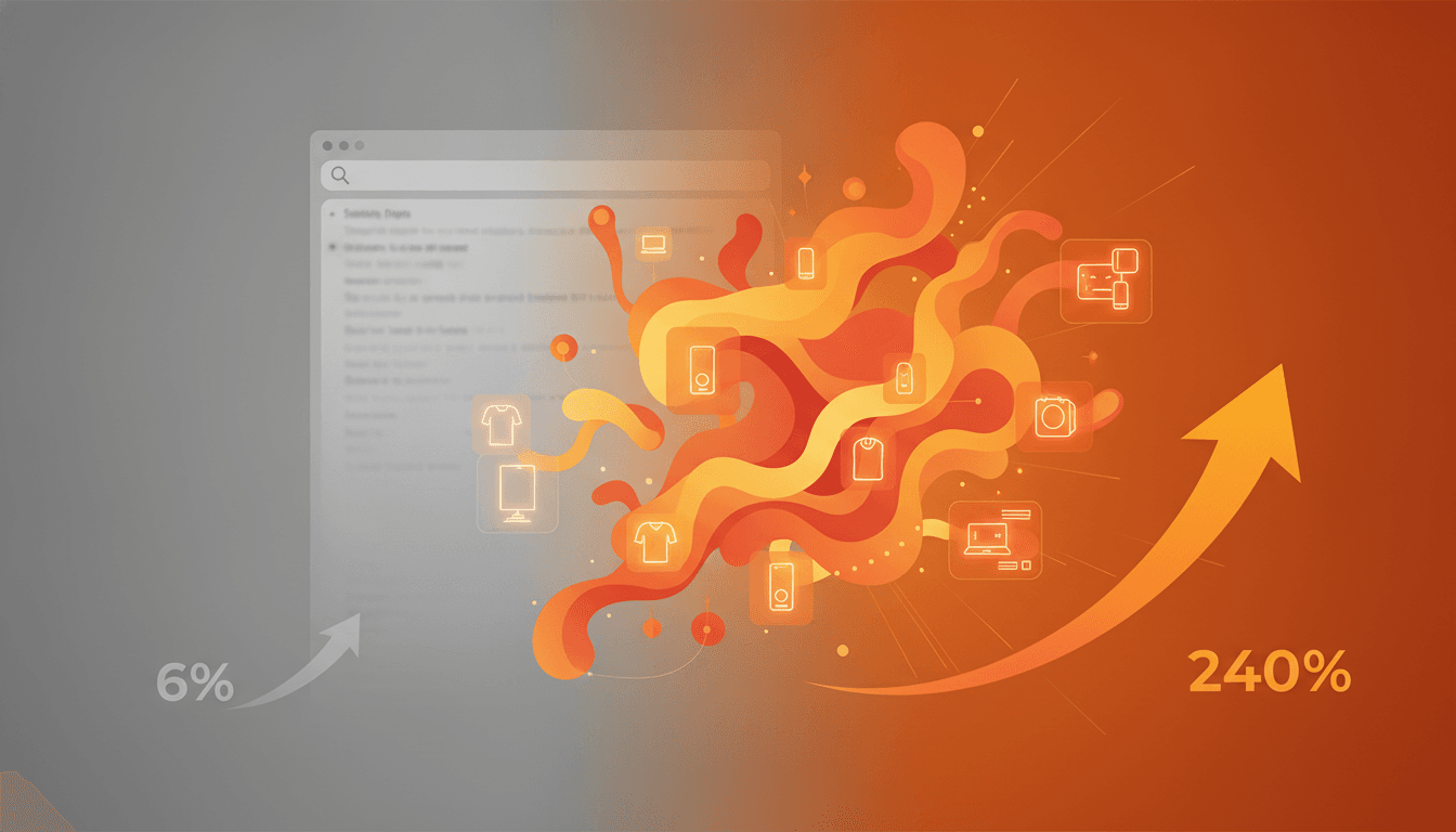 Hero image for The AI Search Market Shift 2026: Why Generative Engines Are Replacing Google for E-Commerce Discovery - AI search market share 2026 and generative engine adoption e-commerce