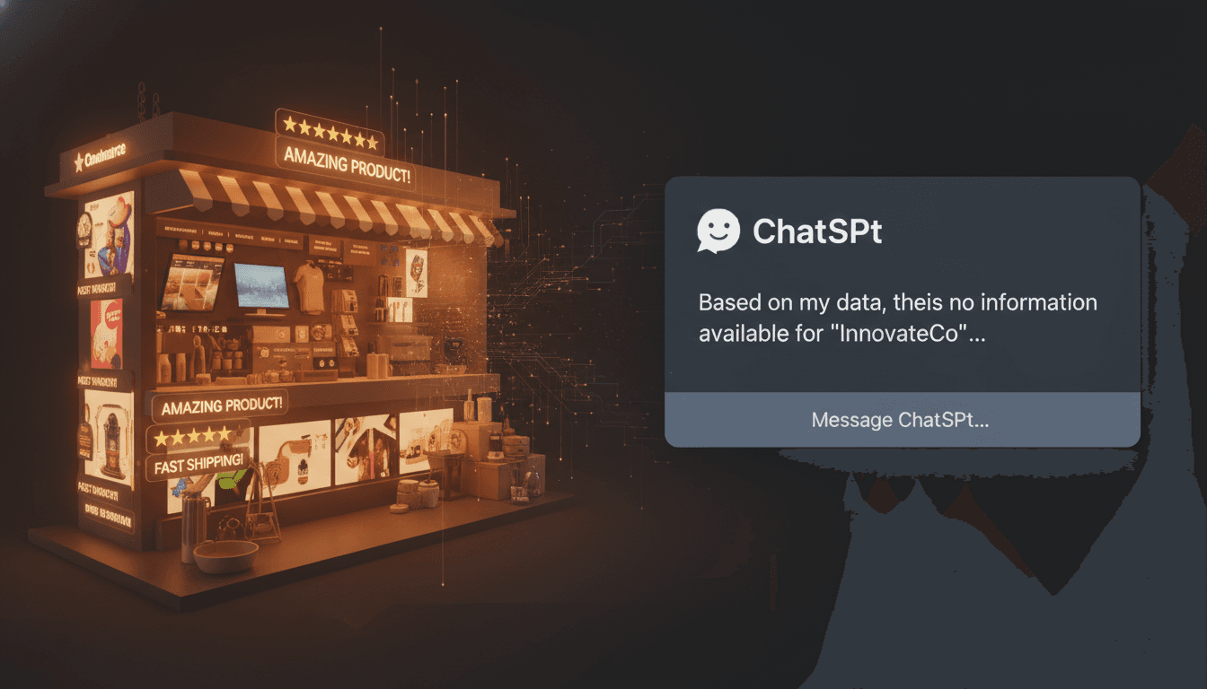 Hero image for The AI Search Training Data Problem: Why Your E-Commerce Brand Is Missing from ChatGPT - AI training data e-commerce and ChatGPT knowledge cutoff