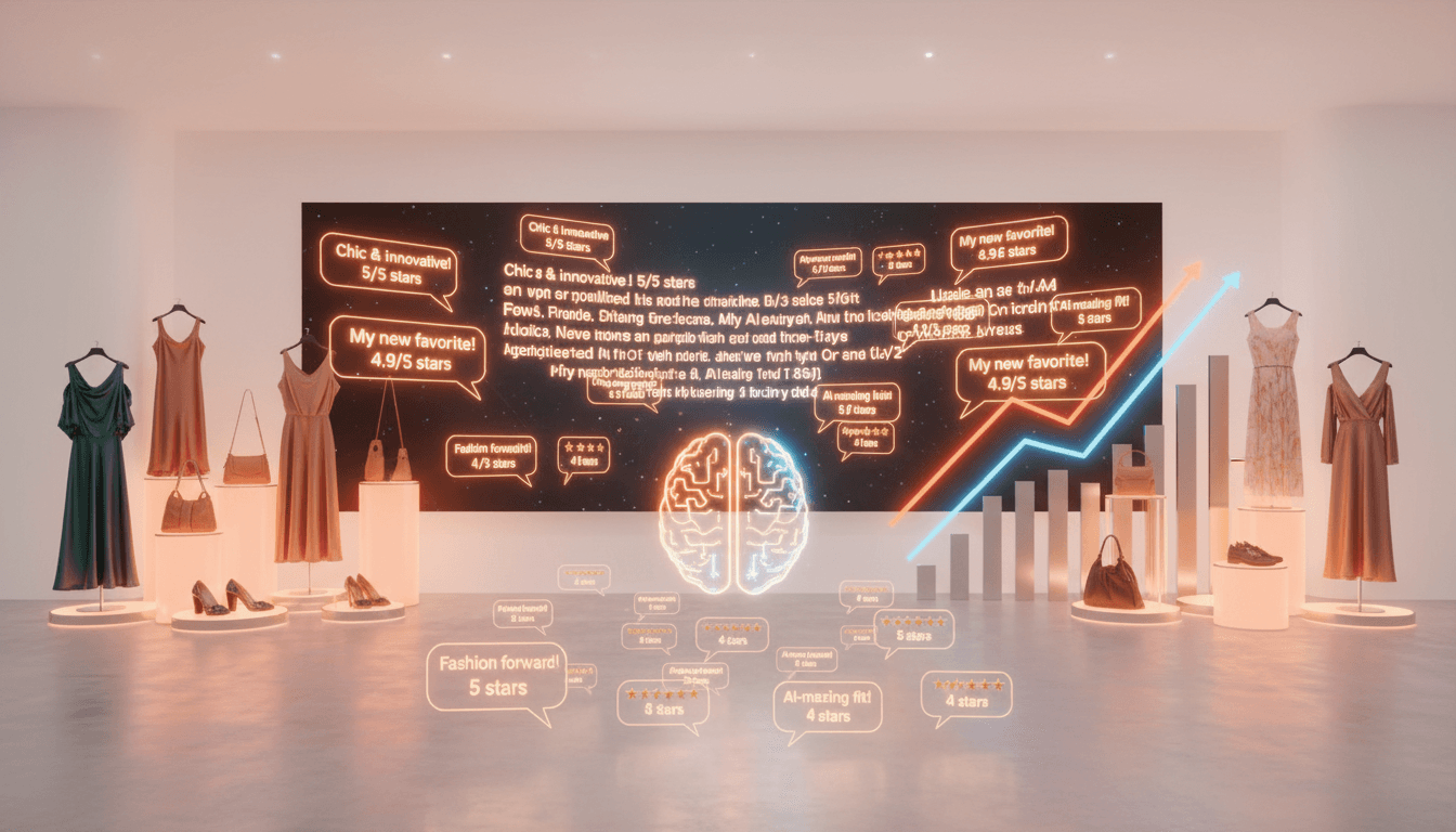 Hero image for The Role of AI-Powered Customer Reviews in Boosting Fashion Brand Visibility - AI customer reviews and fashion GEO