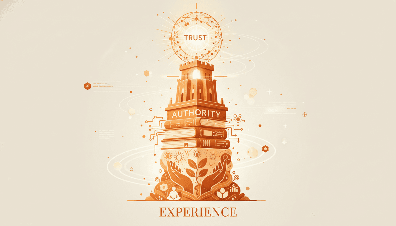 Hero image for The Role of E-E-A-T in Generative Engine Optimization: Experience, Expertise, Authority, Trust - E-E-A-T in AI search and expertise authority trust GEO