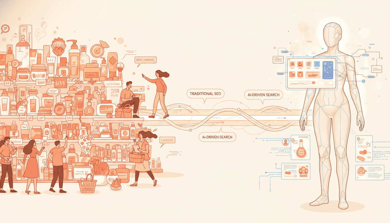 Hero image for Why High-Intent AI Search Traffic Outperforms Traditional SEO for Beauty Brands - high-intent AI traffic and beauty e-commerce AI